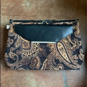 The Messenger Tote in tapestry by Beis Travel